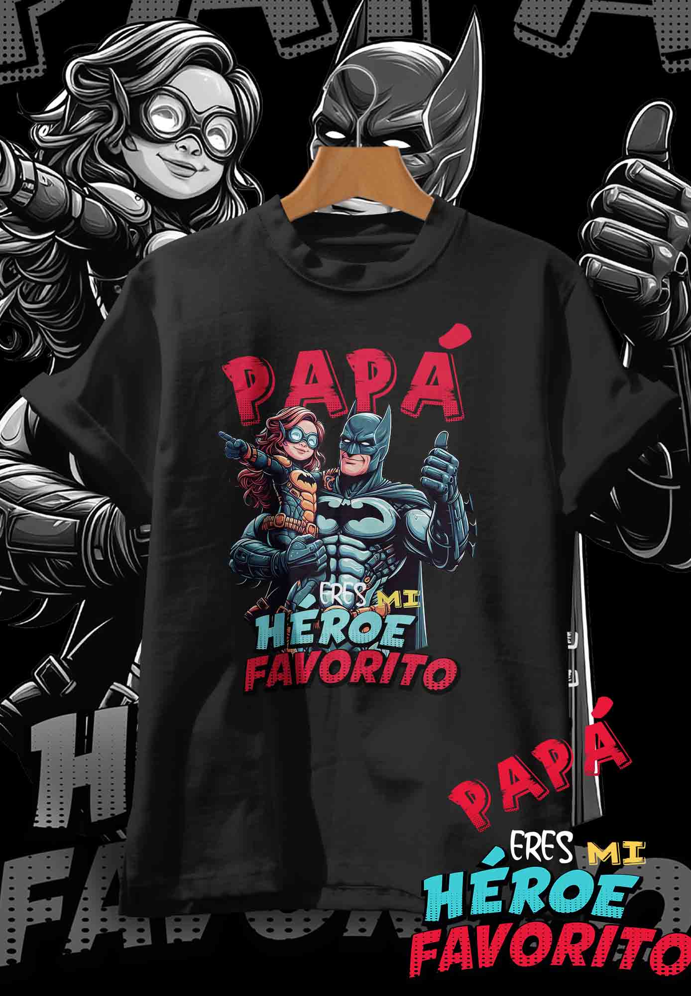 Papá eres mi héroe: Batman niña
