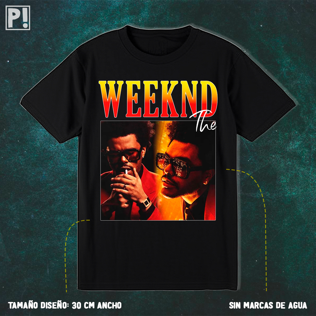 Playera Mod 001 The Weeknd