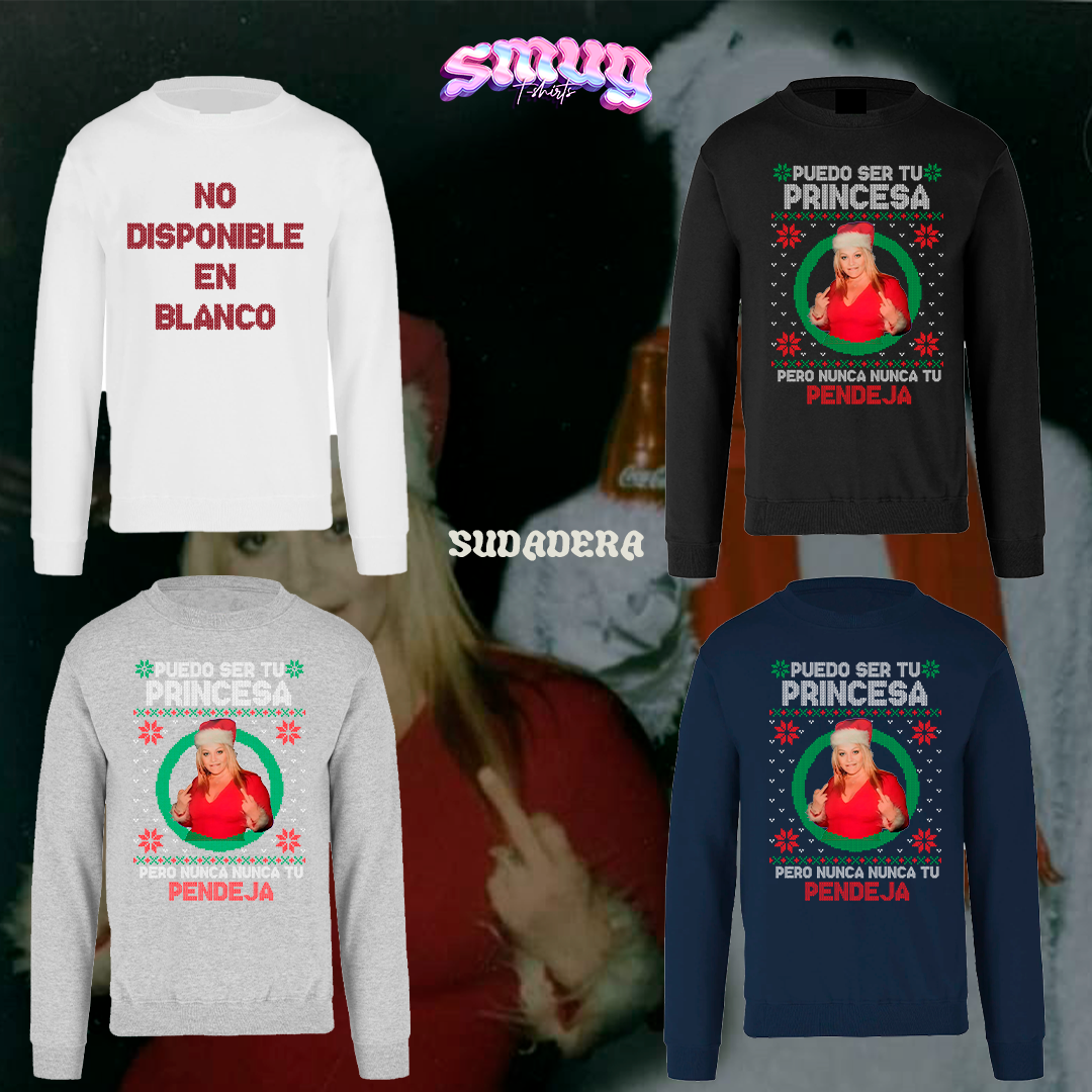 Copy of Jenni Rivera "Tu princesa no Pendeja" Navidad (unisex)