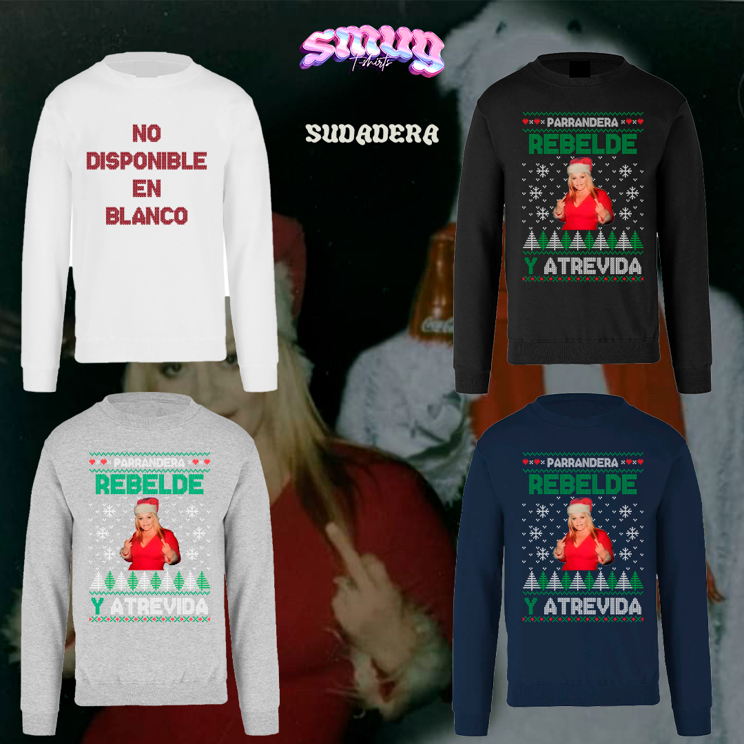 Jenni Rivera "Parrandera, Reberlde y Atrevida" Navidad (unisex)