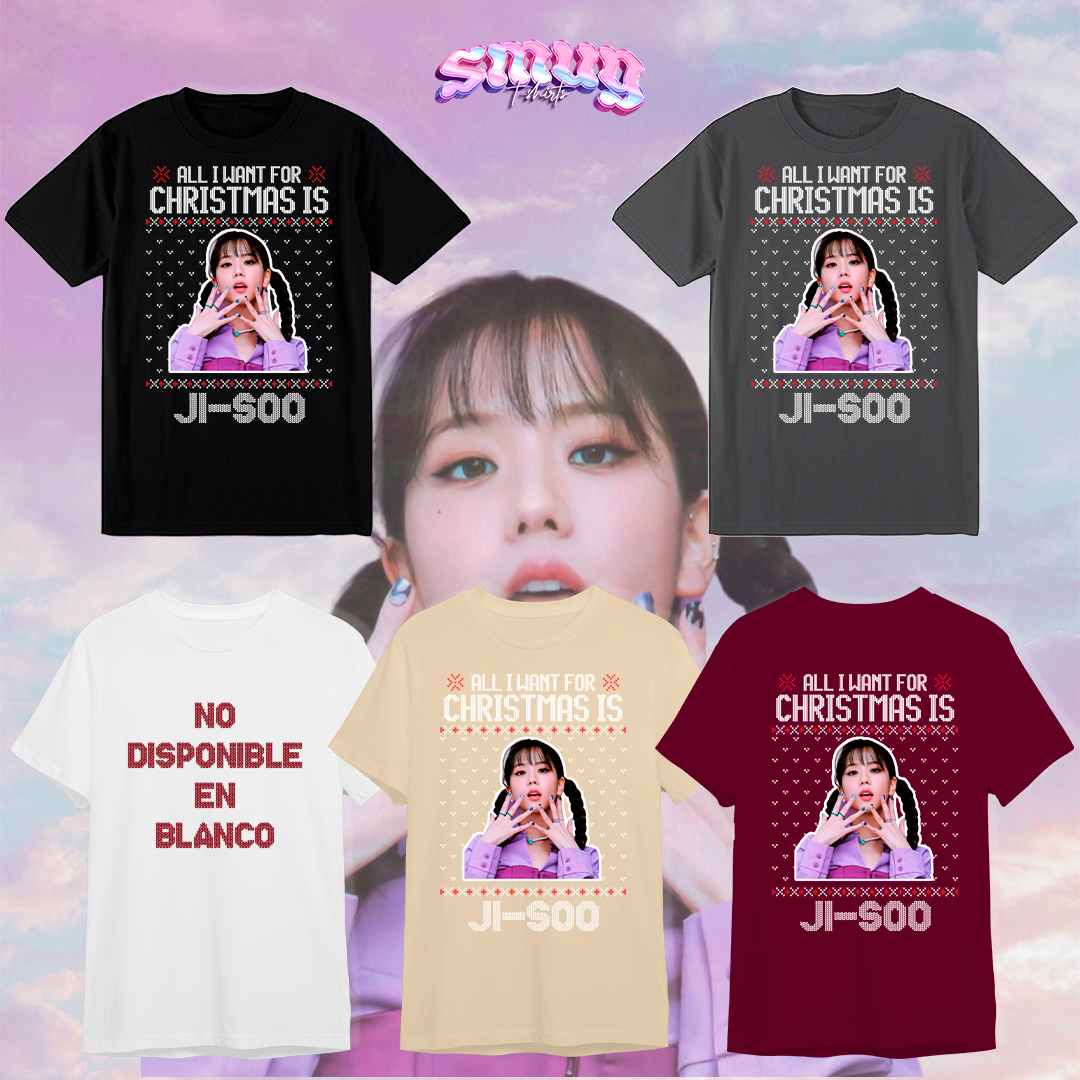 Jisoo - All I Want For Crhistmas is Ji-soo Navidad (unisex)