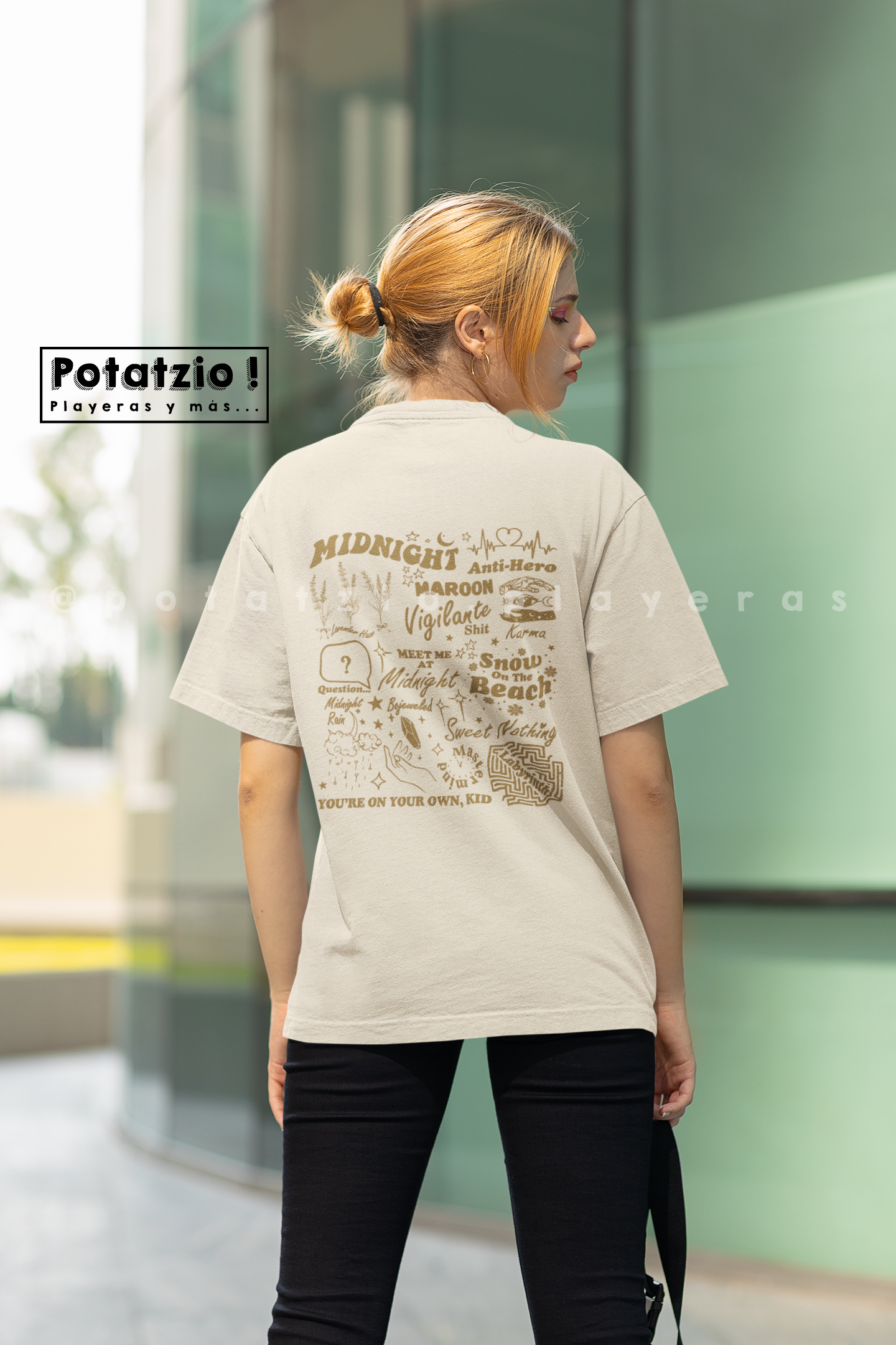 Midnights Oficial The Eras Tour Taylor Swift (4 colores / unisex)