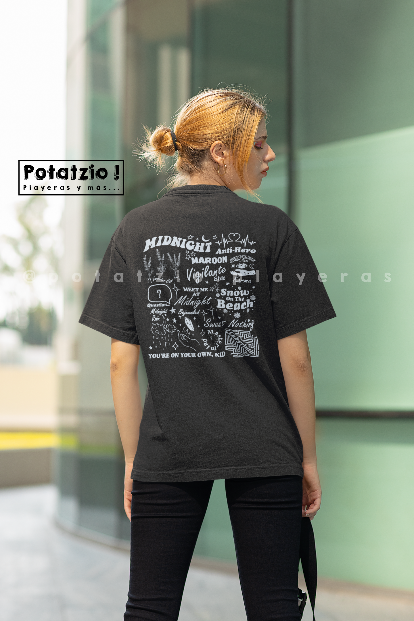 Midnights Oficial The Eras Tour Taylor Swift (4 colores / unisex)