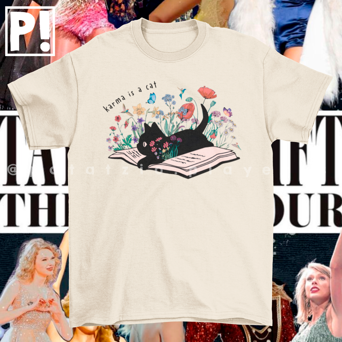 Karma is a Cat The Eras Tour Taylor Swift (2 colores / unisex)