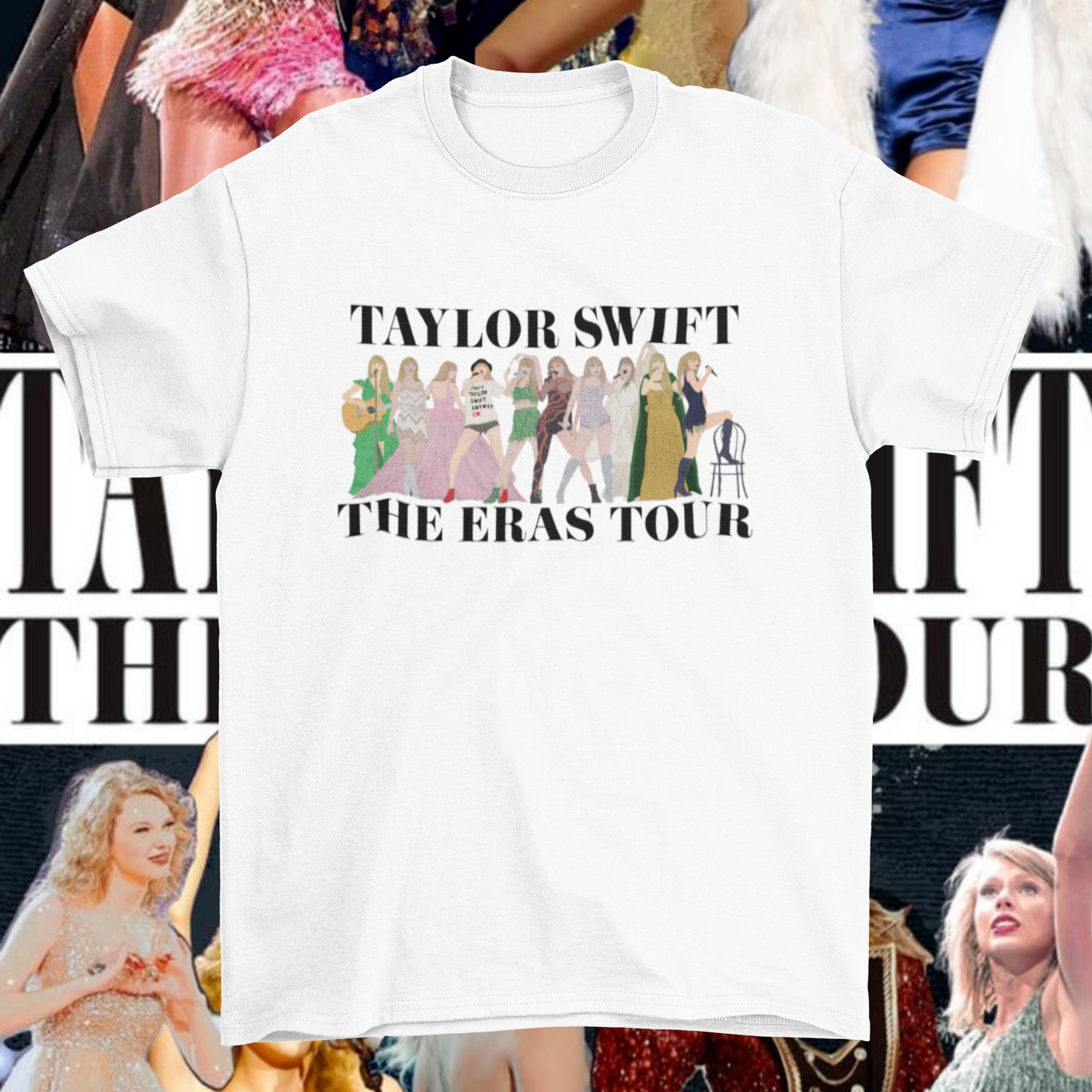 Cartoon The Eras Tour Taylor Swift (2 colores / unisex)