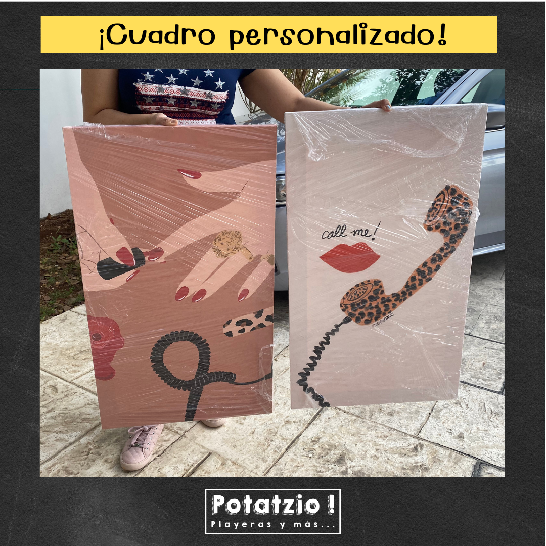 "Savana" - Collage de cuadros 4 piezas cuadradas