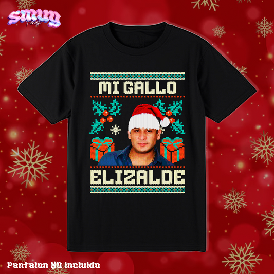 Mi gallo Elizalde Valentín Norteñas Navidad Ugly Suéter