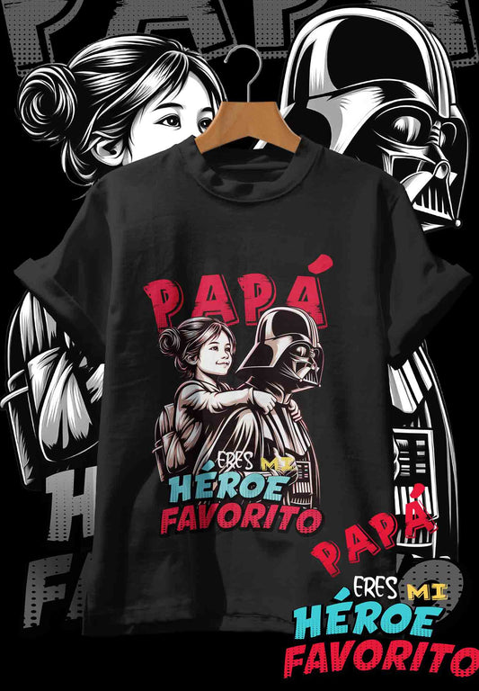 Papá eres mi héroe: Star wars niña