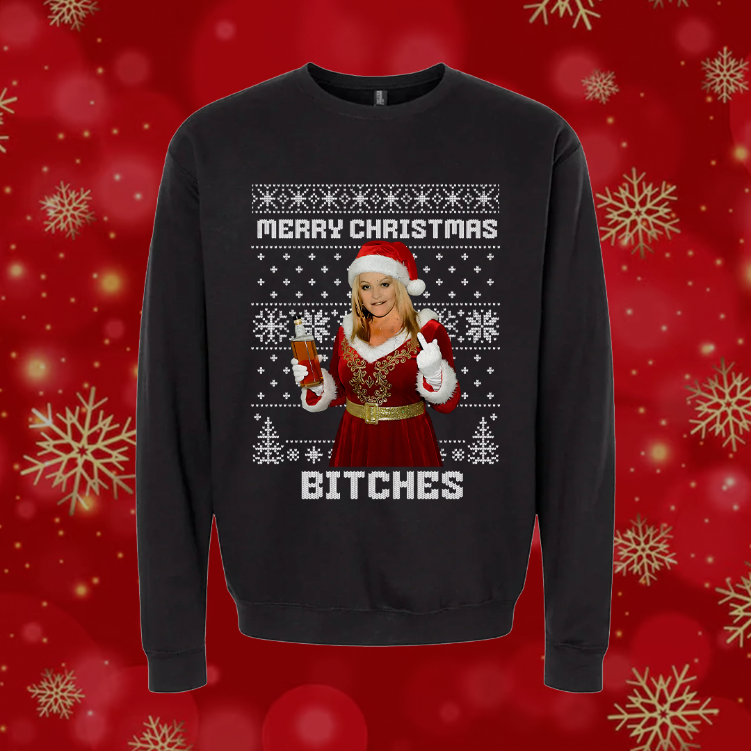 Jenni Rivera Merry Christmas Bitches Norteñas Navidad Ugly Suéter