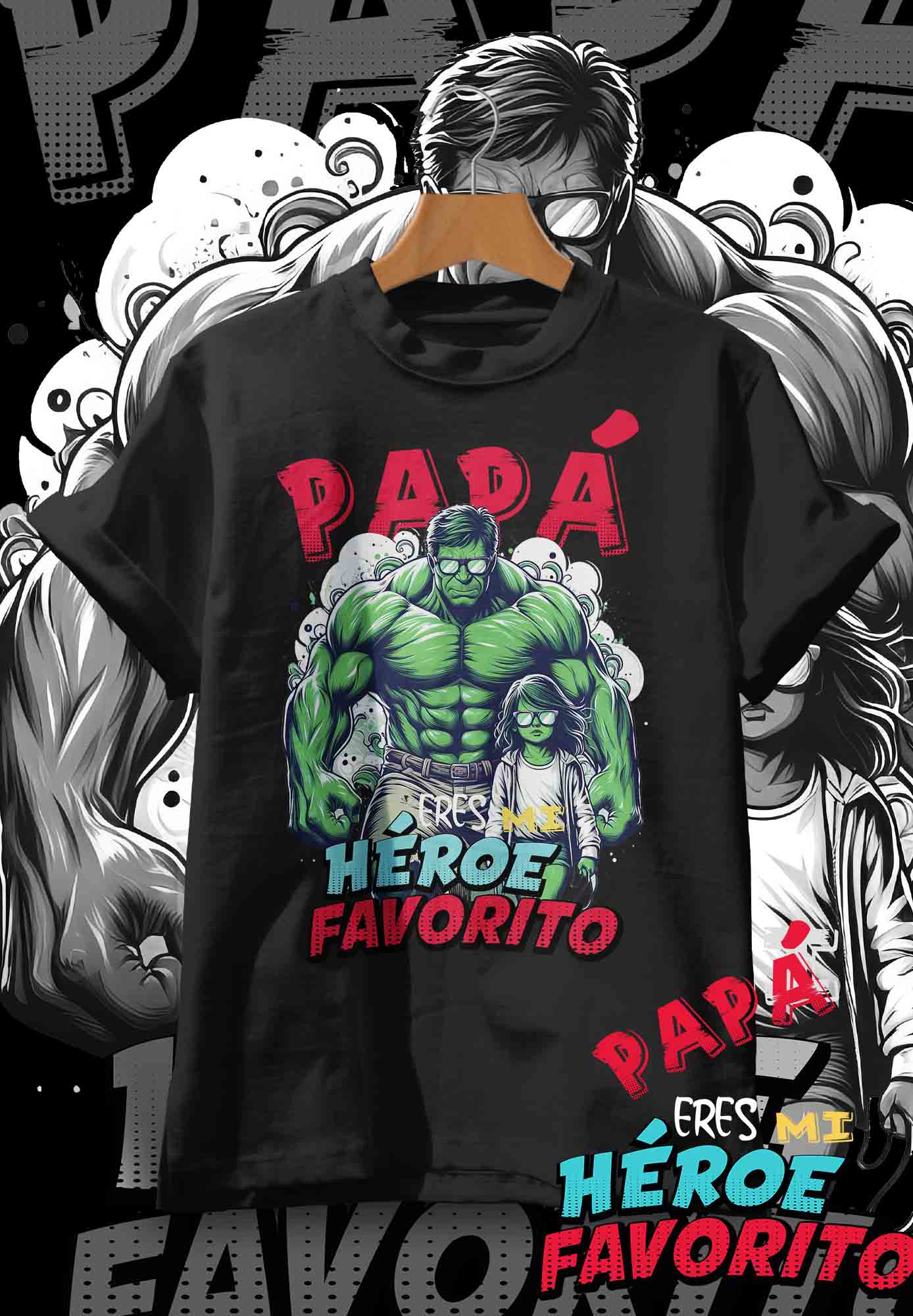 Papá eres mi héroe: Hulk niña