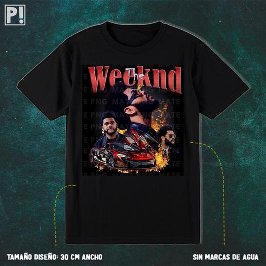 Playera Mod 004 The Weeknd