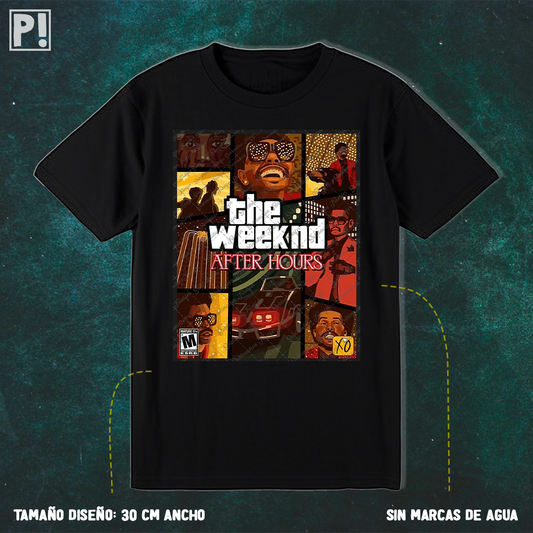 Playera Mod 005 The Weeknd