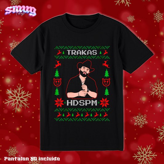 Luis R Conriquez Trakas hdspm Norteñas Navidad Ugly Suéter