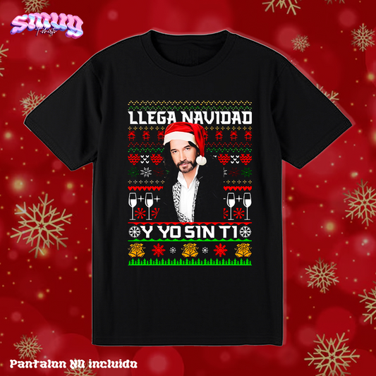 El Buki Llego Navidad y yo sin ti Norteñas Navidad Ugly Suéter