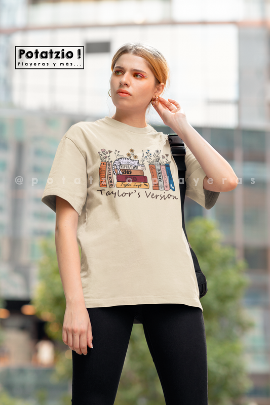 Books Taylor's version The Eras Tour Taylor Swift (2 colores / unisex)