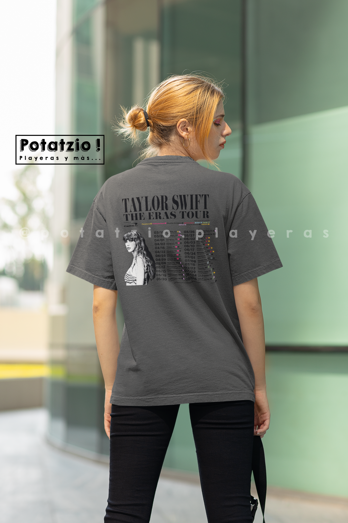 Merch Oficial The Eras Tour Taylor Swift (3 colores / unisex)