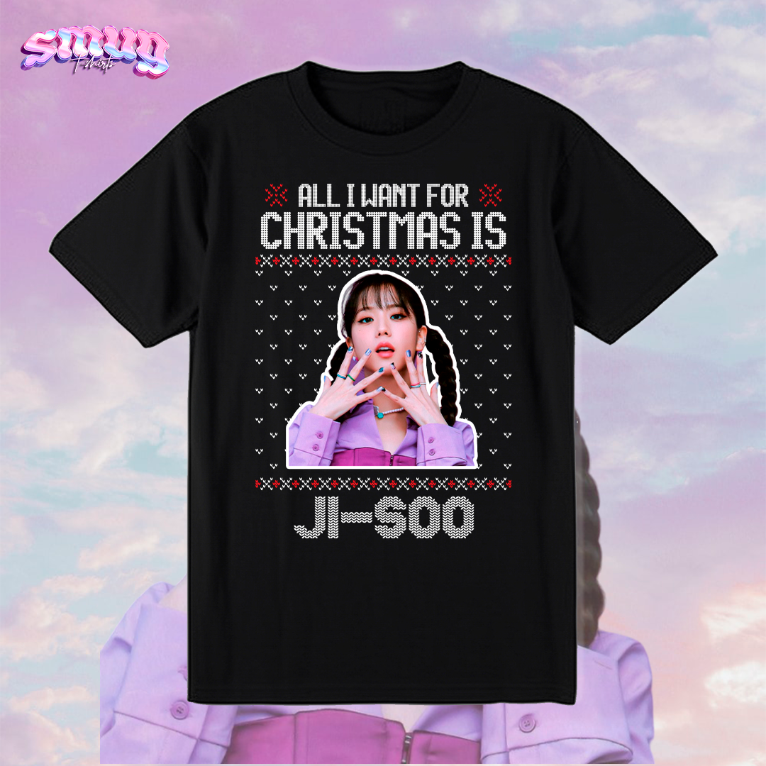 Jisoo - All I Want For Crhistmas is Ji-soo Navidad (unisex)