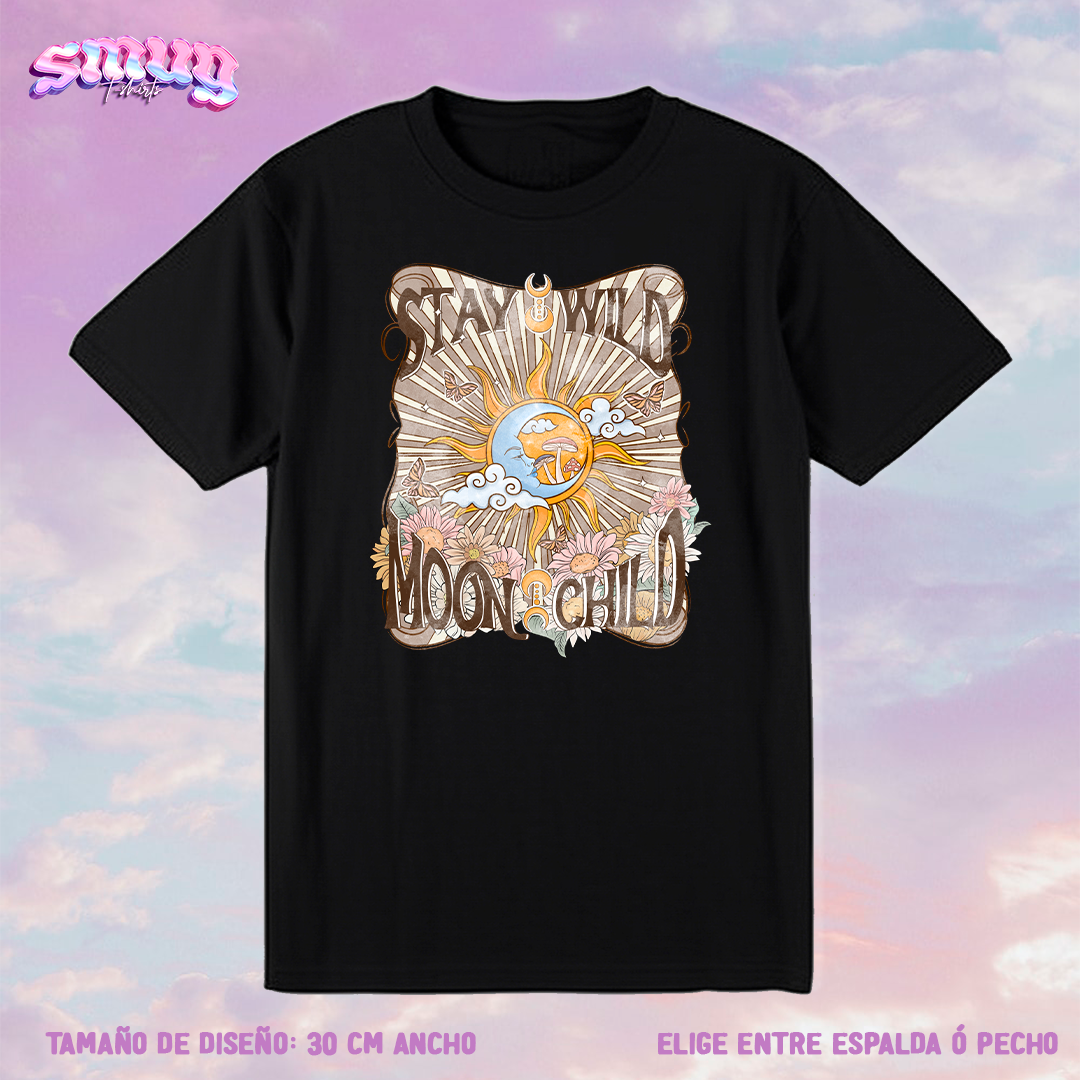 Playera Moon Child