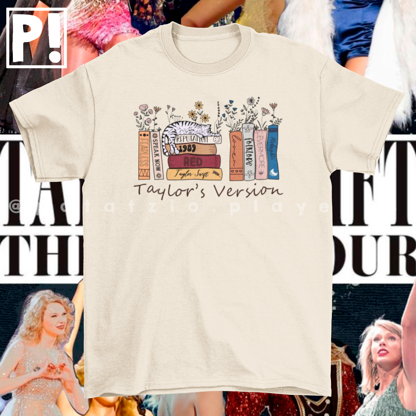Books Taylor's version The Eras Tour Taylor Swift (2 colores / unisex)