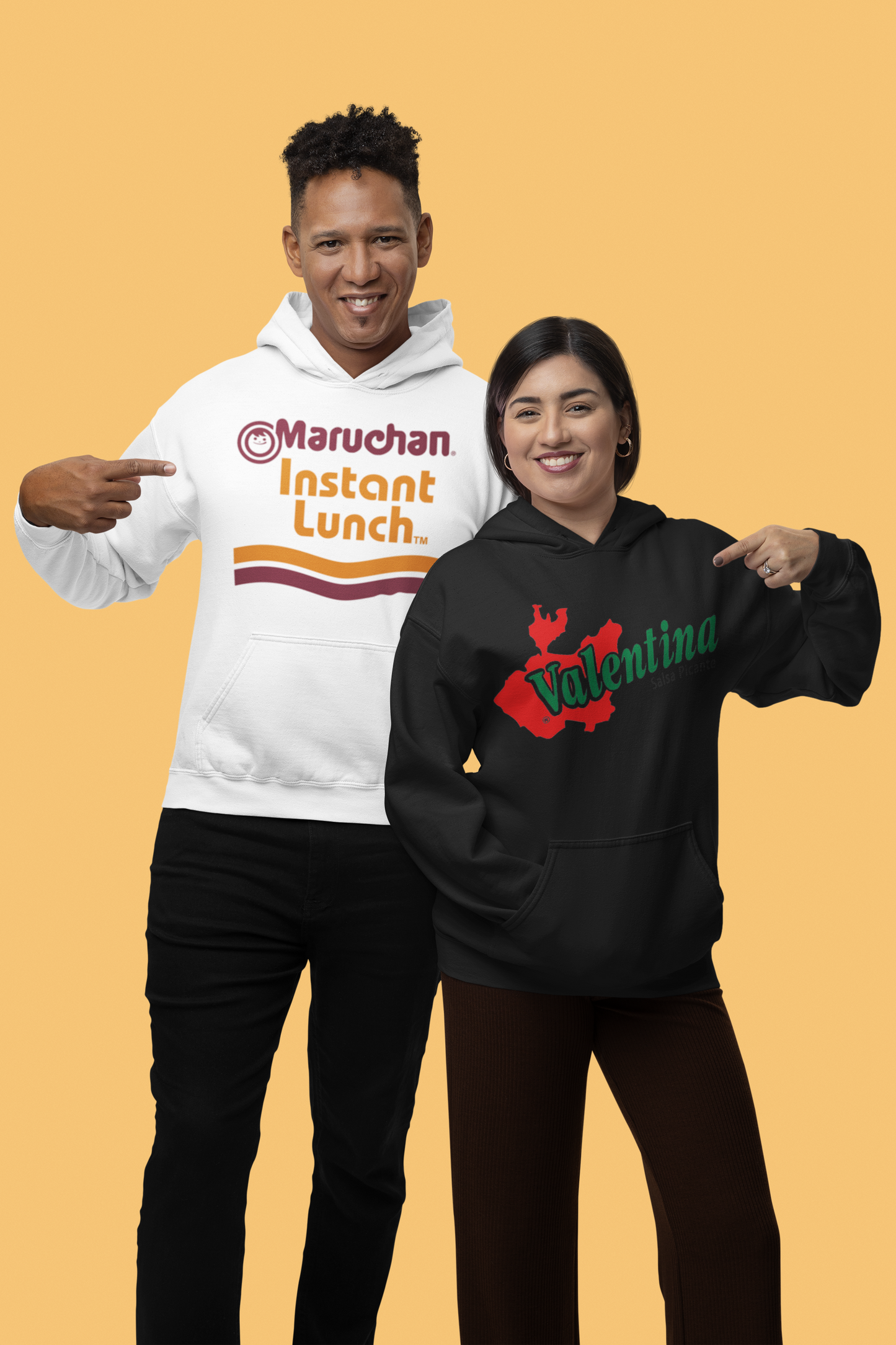 Dúo - Valentina y Maruchan - Hoodies