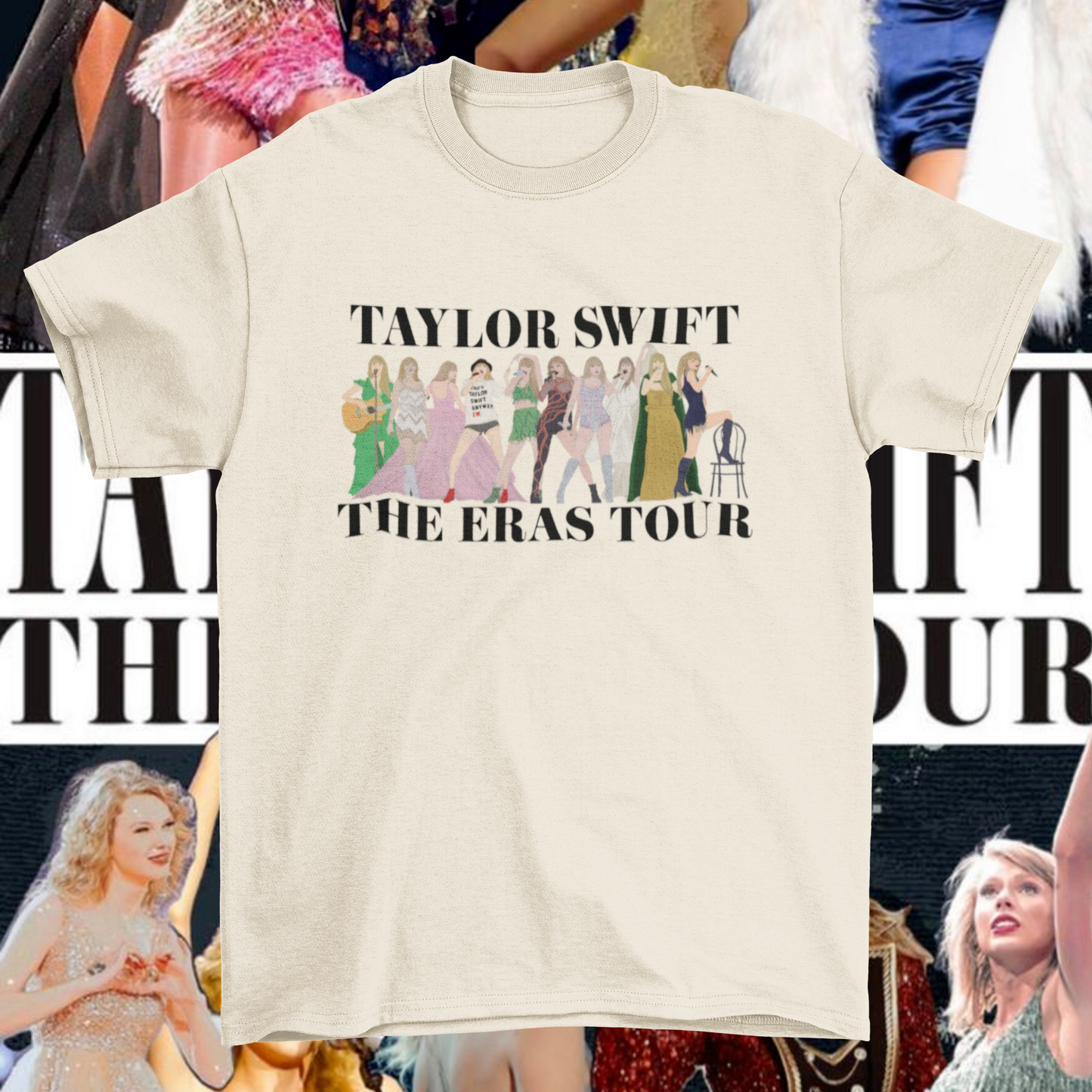 Cartoon The Eras Tour Taylor Swift (2 colores / unisex)
