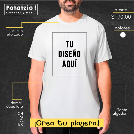 ¡Crea tu playera! - Adulto