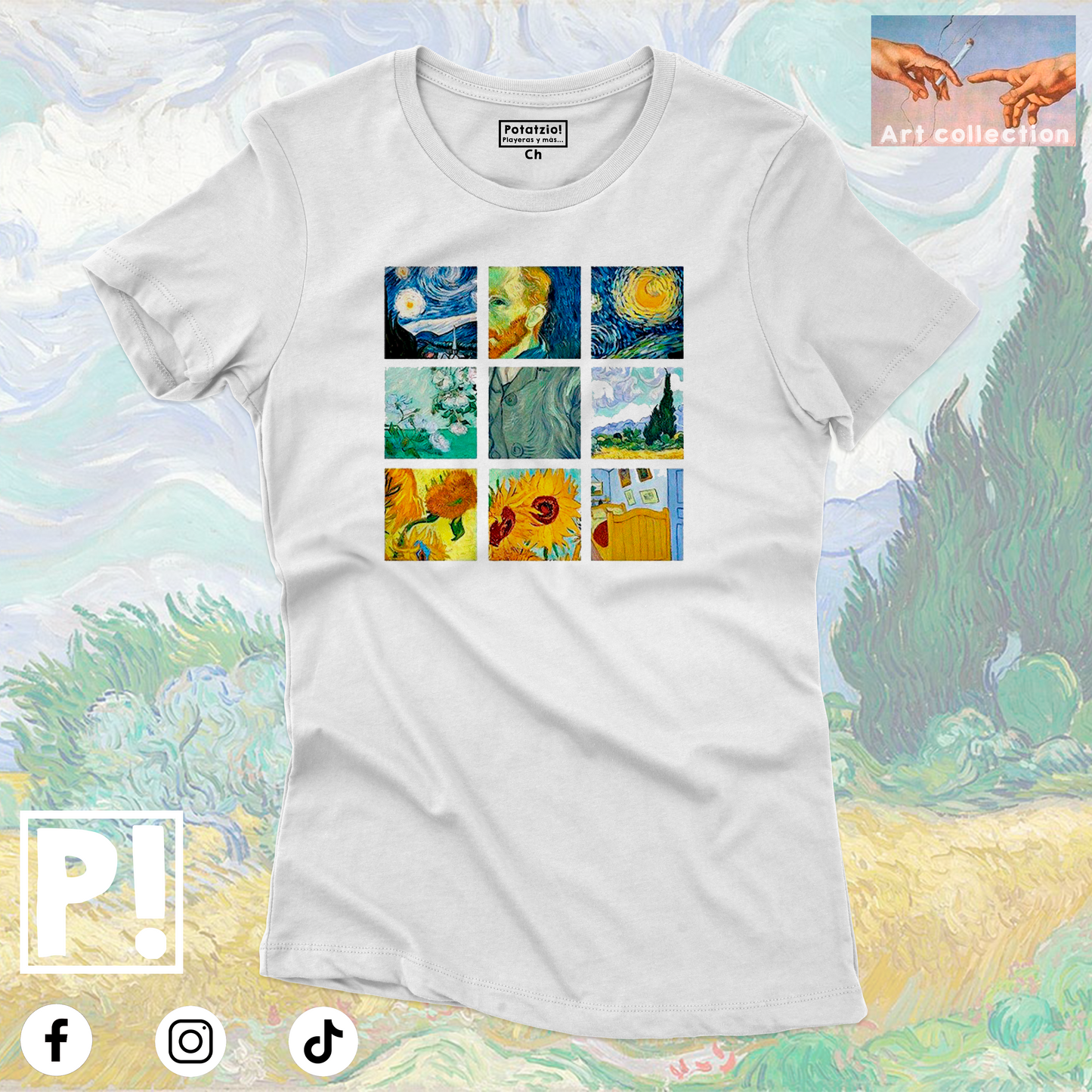 Collage Van Gogh